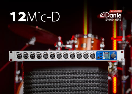Synthax Presents the New RME 12MIC-D at InfoComm 2022